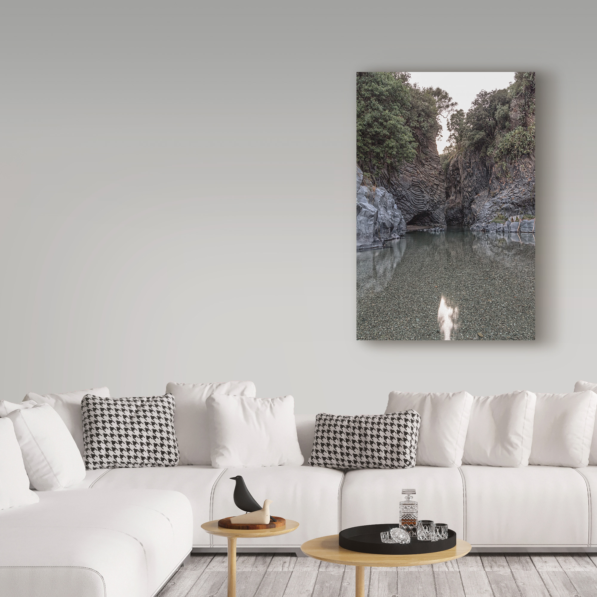 Trademark Fine Art 'Rock Pool' Canvas Art by Giuseppe Torre