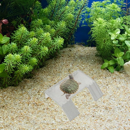 Alasum Hermit Crab Basking Platform Accessory Set Made of ABS Plastic for Turtles and Small Pets