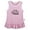 Pink Sleeveless Dresses, variant on I Can Nap Almost as Much as Nana Funny Dresses For Baby, Newborn Babies Skirts, Infant Princess Dress, 0-24M Kids Graphic Clothes (Pink Sleeveless Dresses, 0-6 Months)