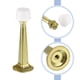 thumbnail image 5 of Puerta Topes, 2uds - Zinc Aleación Sólido Rígido Puerta Tope con Tornillos y Expansión Tubo, Puerta Tapón con Suave Goma Punta para Proteger Pared, Puerta (Oro), 5 of 7