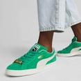 thumbnail image 2 of PU & MA Unisex Suede Fat Lace Sneakers 393167 02 Archive Green-Warm White, 2 of 6