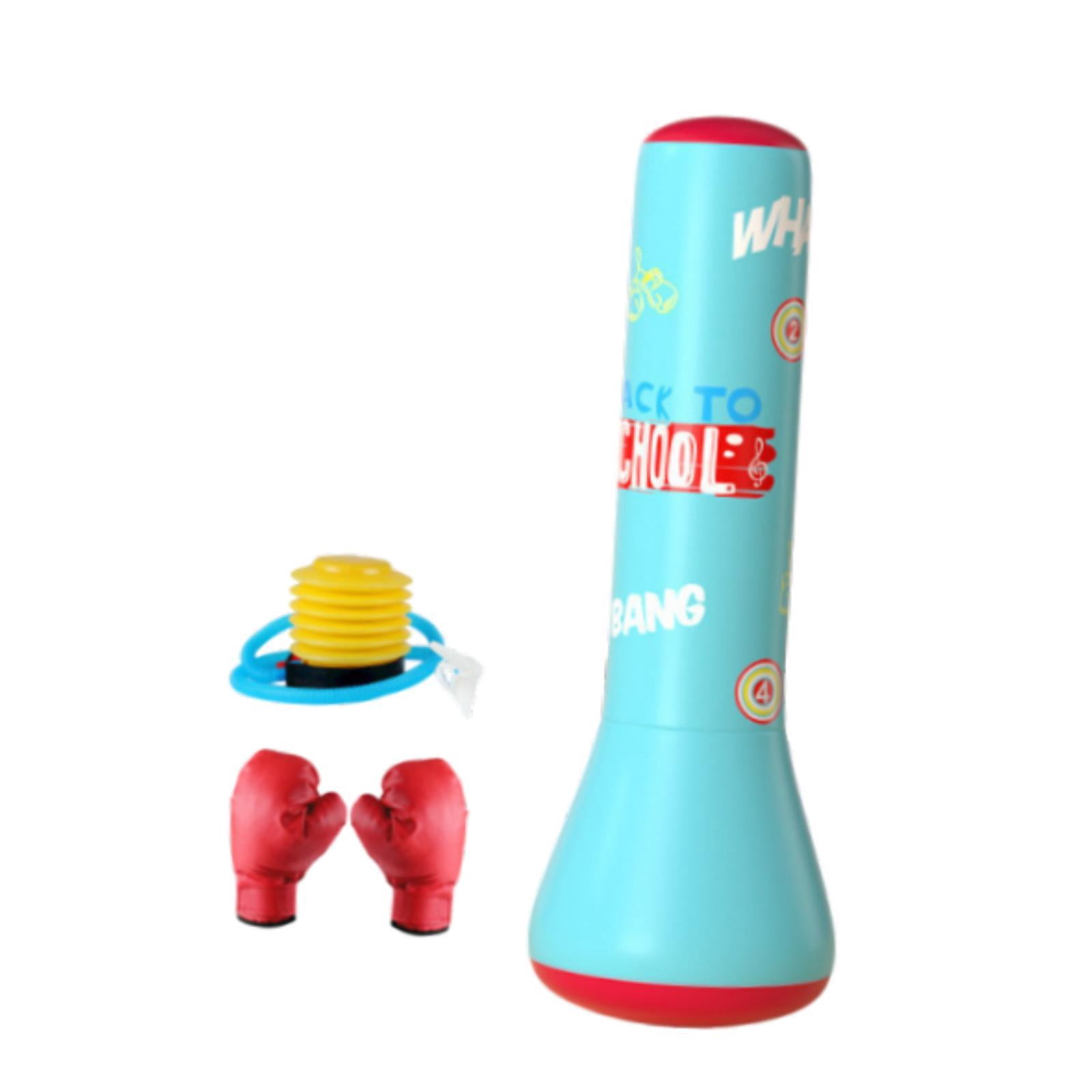 Baoblaze Kids Punching Bag Heavy Bag with Boxing Gloves for Training Karate Taekwondo 160cm