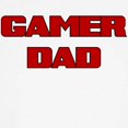 thumbnail image 3 of CafePress - GAMER DAD T Shirt - 100% Cotton Ringed T-Shirt, 3 of 4