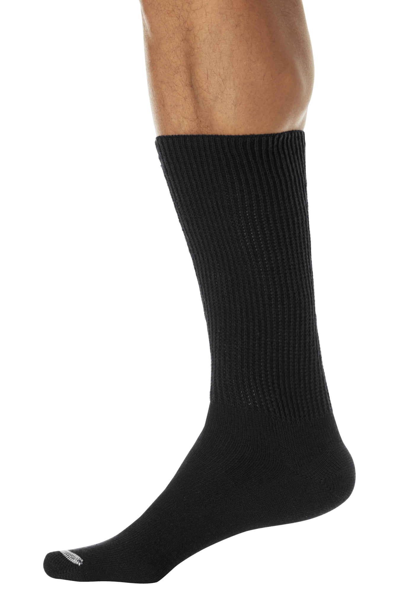 Kingsize Kingsize Men's Big & Tall Oversized Crew Socks