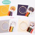 thumbnail image 2 of Kit de bordado REEWISLY, 4 piezas, manualidades para Halloween, 30 cm, 2 of 7