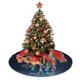 thumbnail image 4 of Falda para árbol de Navidad de Stranger Things, suave y divertida, decoración navideña navideña de granja de 48", 4 of 4