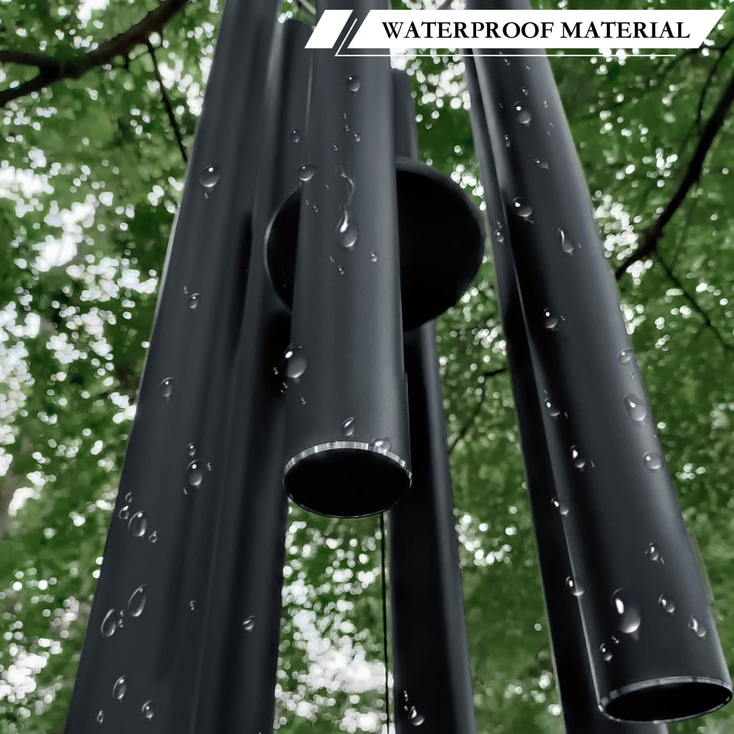 Large Wind Chimes Outside Deep Tone, 66" Memorial Large Wind Chimes with Multi-Tube for Indoor and Outdoor Decor