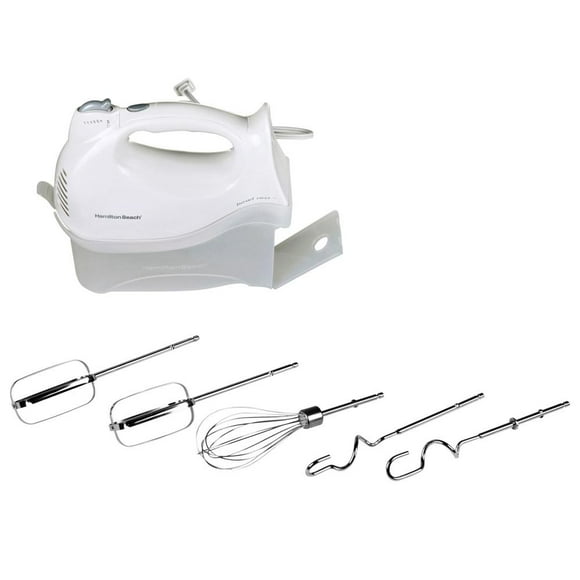 Batidora Manual Hamilton Beach 6 Velocidades Blanca Mod. 62695D