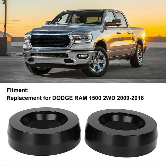 2pcs Front Lift Spacer Leveling Lift Kit 2.5in Carbon Steel Replacement for DODGE RAM 1500 2WD 20092018