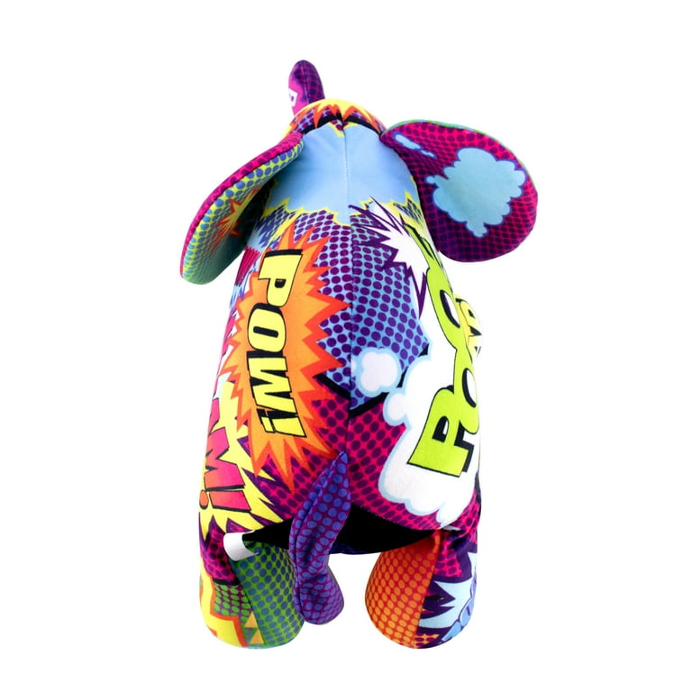 Pop Art Soft Wham Mammoth: Vibrant, Ultra-Soft, Bean-Filled
