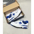 thumbnail image 4 of New Balance 550 Classic White Blue Shoes Men's Size 9.5 Casual Sneakers, 4 of 6
