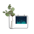 thumbnail image 1 of Mexico Detailed City National Landmark Building Metal Picture Frame Cerac Vase Decor, 1 of 2