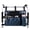 blue, variant on Chengjian Adjustable Walker Bag Basket with Cup Holder, Blue
