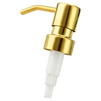 Masteelf Flavored Syrup Pumps Emulsion Bottle Cap 10.5*6cm Golden