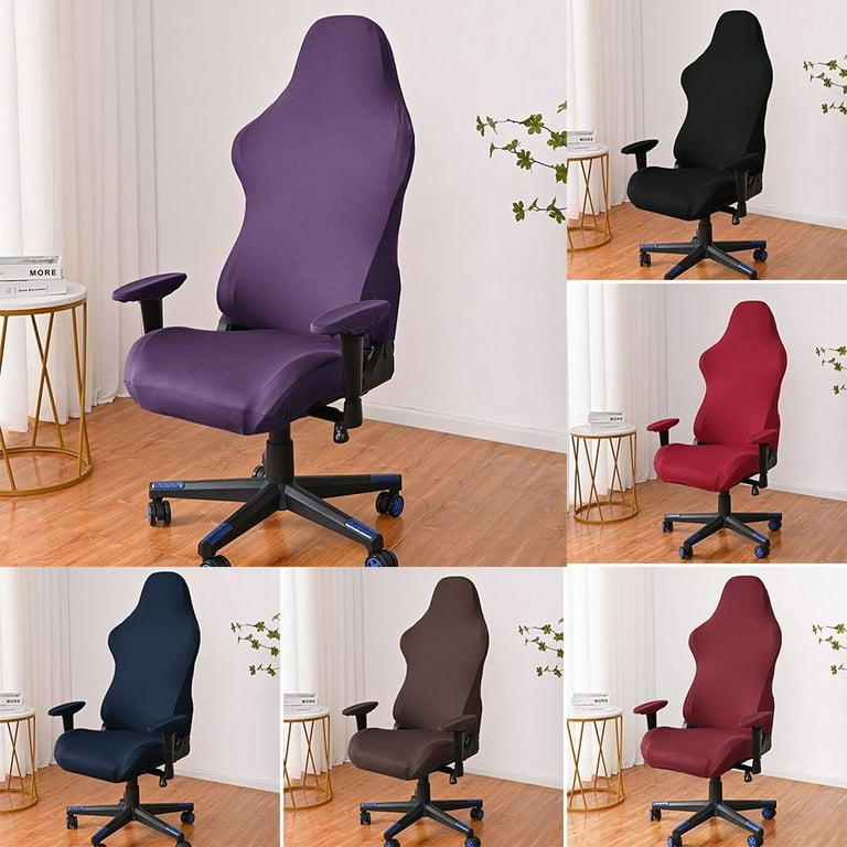 HARFELL Gaming Chair Cover Universal Stretch Office Computer Racing Seat Cover Protector Walmart