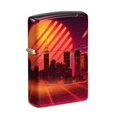 thumbnail image 1 of Zippo 48505 Cyber City Design Refillable Windproof Pocket Lighter, 1 of 7
