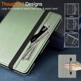 thumbnail image 6 of JETech Case for iPad Air 11-Inch M3/M2 (2025/2024), iPad Air 5/4 (10.9-Inch, 2022/2020 Model, 5th/4th), PU Leather Business Folio Protective Tablet Cover Pocket, Multi-Angle Viewing (Green), 6 of 6