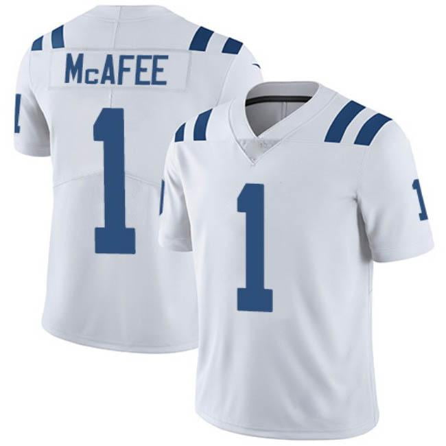 NFL_Jerseys Jersey Indianapolis''Colts''#1 Pat McAfee 13 T.Y. Hilton 25  Marlon Mack 56 Quenton Nelson 53 Leonard''NFL''Women Limited Jersey 