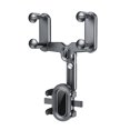 thumbnail image 1 of Soporte para teléfono para automóvil, soporte para teléfono con espejo retrovisor, soporte para navegador ajustable, móvil universal para automóvil giratorio y retráctil de 360 ​​​​°, 1 of 5
