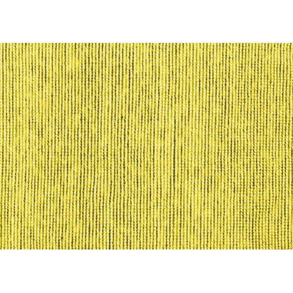Ahgly Company Indoor Rectangle Abstract Yellow Contemporary Area Rugs, 3' x 5'