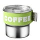 thumbnail image 2 of Xihbxyly Taza de Café de Acero Inoxidable, Aislante a Prueba de Fugas, Portátil, Funda Elástica para Un Agarre Cómodo, Ideal para Oficina, Coche y Hogar, 400 Ml, Color Verde Café., 2 of 7