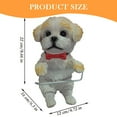 thumbnail image 3 of Porte-rouleau de Toilette pour Chien, Mignon Porte-Papier Hygiénique Animal, Distributeur de Rangement de Papier Mural pour Toilettes, Support de Rouleau de Toilettes, Statue de Cuisine pour Salle de Bain et Cuisine, 3 of 9