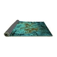 thumbnail image 2 of Ahgly Company Indoor Rectangle Oriental Turquoise Blue Industrial Area Rugs, 7' x 10', 2 of 4