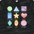 thumbnail image 4 of Inktastic Pastel Colored Shapes Boys or Girls Toddler T-Shirt, 4 of 5
