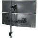 thumbnail image 1 of Soporte de Computadora VIVO Negro Extra Alto para Monitor Triple hasta 49 Pulgadas, 1 of 9