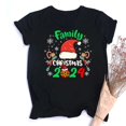 thumbnail image 4 of Conjunto informal para el día de Navidad Conjunto familiar con estampado navideño de 2024 Conjunto informal de manga corta a juego para toda la familia Ropa festiva, 4 of 5