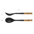thumbnail image 3 of Cuchara para servir STAUB, duradera, de silicona sin BPA, color negro mate, 3 of 5