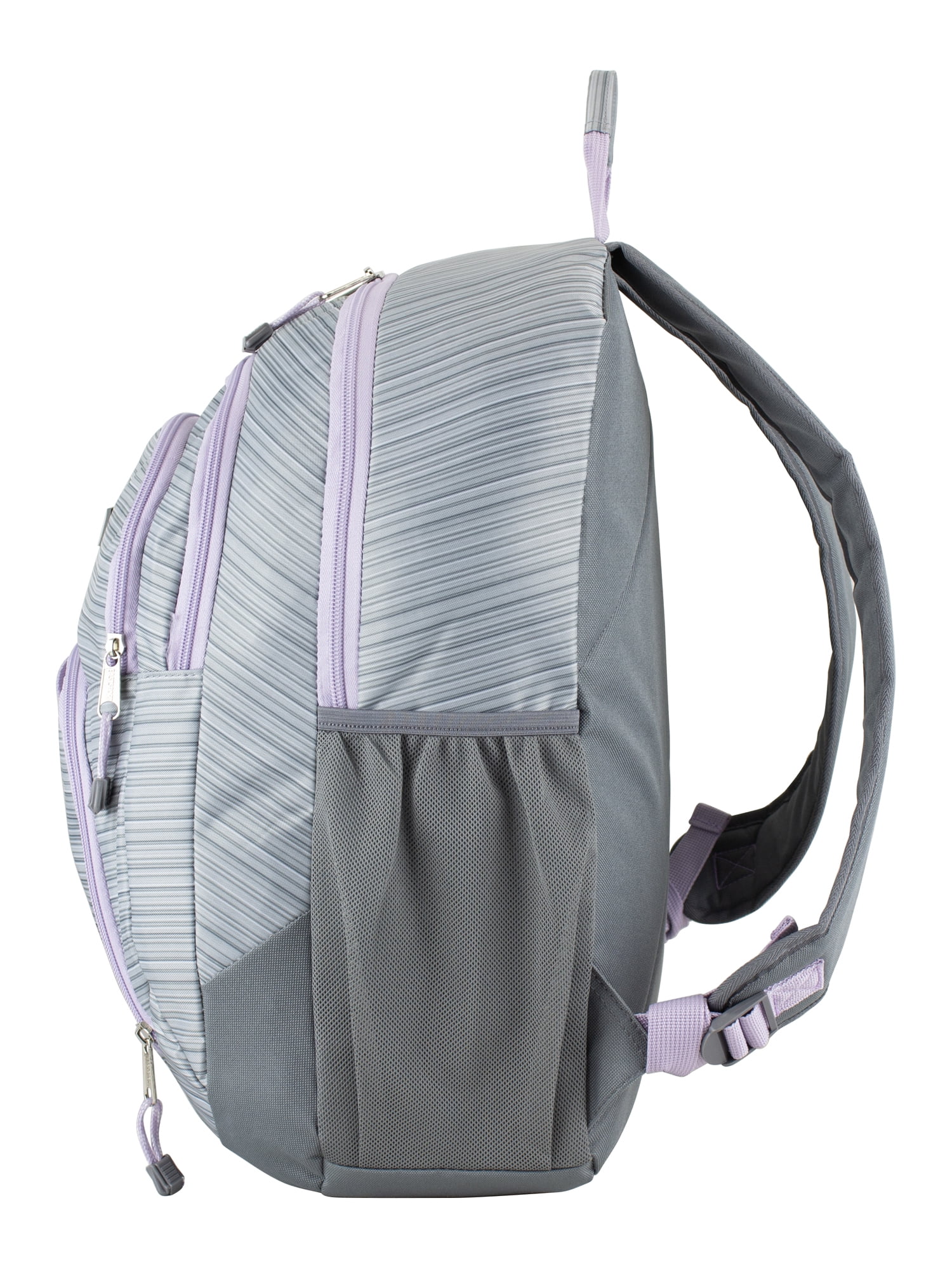 Eastsport Unisex Rally Sport 2.0 Backpack, Grey Pinstripe