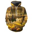 thumbnail image 3 of Sudadera con capucha con estampado 3D de castillo de fantasía para hombre y mujer, sudadera informal divertida, sudaderas para hombre, ropa Y2K de gran tamaño con capucha, 3 of 5