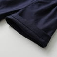thumbnail image 6 of WOYY Boys Outfits Short Sleeve Bow Tie Dress Shirt Suspender Shorts Set, Sizes 6-9M, 6 of 7