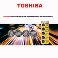 thumbnail image 3 of Toshiba CR2032 3 Volt Lithium Coin Battery (5 Batteries), 3 of 5