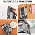 thumbnail image 7 of Art Cats Pattern Kitchen Towels Dishcloth Decorative Waffle Towels Multi Use Tea Towel Dish Cloths 28x18in, 7 of 7