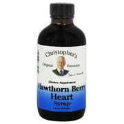 Dr. Christopher's Original Formulas - Hawthorn Heart Syrup Berry - 4 oz.