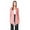 Dusty Pink, variant on Women's Plus Solid Basic Open Draped Front Long Sleeve Relaxed Cardigan Sweater