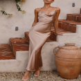 thumbnail image 4 of POINTERTECK Women‘s Long Bodycon Dress with Spaghetti Straps, 4 of 5