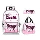 thumbnail image 4 of Bolsas de gran capacidad 3 en 1, mochila Kawaii de Hello Kitty, Sanrio, bolsa escolar para estudiantes, bolso de mano de dibujos animados, regalos colgantes para niños y niñas, 4 of 4