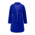thumbnail image 2 of SBCKJ Clothing Women's Cardigan Women Double Breasted Coats Long Winter Work Office Overcoat Pocketed Outwear Clothing Sale, 2 of 4