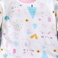 thumbnail image 5 of CAUYDY 12M 18M 24M Toddler Boys Pajamas Baby Clothes Newborn Sleepers Fall Winter Long Sleeve Tee Shirt and Elastic Pants Cute Set Infant Outfits for Boy Sizes 1-2 Years,Pink, 5 of 6