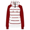 thumbnail image 2 of ZKCCNUK Hoodies Sweatshirt for Women with Pocket Crop Workout Pullover Long Sleeve Turtleneck Hooded Casual Blouse Tops, 2 of 7