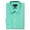 Aqua, variant on Men's Slim Fit Long Sleeve Dress Shirt
