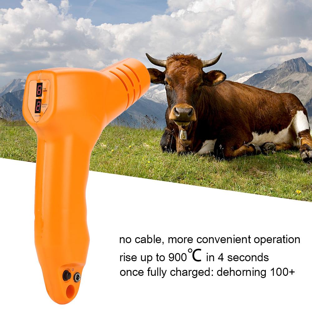 Beef Cattle Electric Calf Dehorner Iron Bloodless Fast Heating Horn