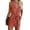 Orange, variant on Fsqjgq Jumpsuits for Women Plus Size Rompers Bodysuit One Piece Romper for Women Casual V Neck Bow Pocket Sleeveless Shorts Wide Shorts Jumpsuits Rompers Bib Overalls Jumpsuits Printed Wide Leg L