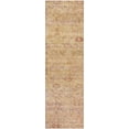 thumbnail image 2 of Addison Rugs Mayfield Premium Machine Washable Traditional Global Coral Runner Rug, 2'3" X 7'6" Machine Washable Traditional Global Coral Oversized Sherpa Throw Blanket, 2 of 6