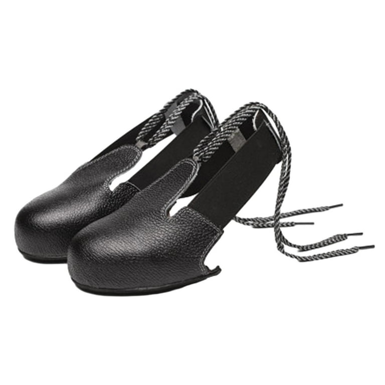 figatia Safety Toe Shoe Covers Toe Cap Safety Overshoes PU Leather