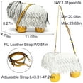 thumbnail image 3 of Lyuxhetaokdiq Women Luxury Dog Shaped Crossbody Shoulder Bag PU Leather Unique Novelty Dog Shaped Purse(White), 3 of 6