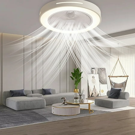 

Today Lightning Deals of Ceiling Fan Light Remote Control LED Lamp Dimmable Bedroom Office Modern